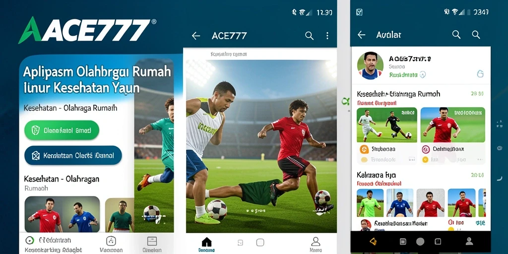 Antarmuka ACE777 menampilkan program latihan yang menarik dan informatif.