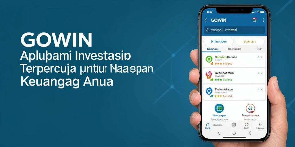Tampilan antarmuka GOWIN yang modern dan user-friendly.