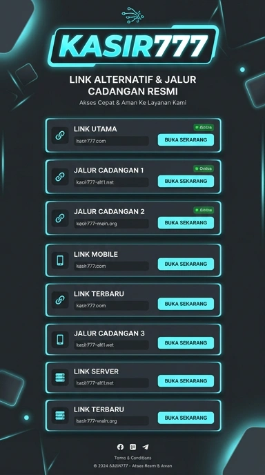 Tampilan link alternatif kasir777